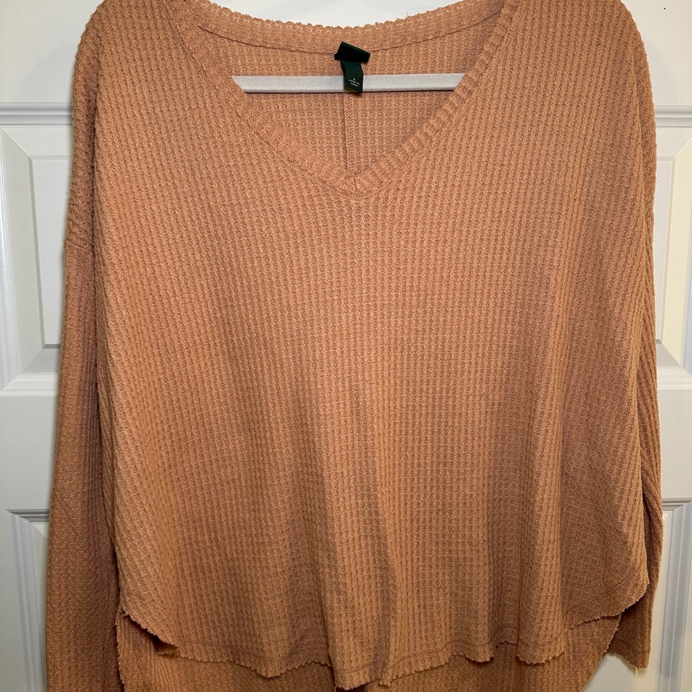 Wild Fable Peach Knit Sweater